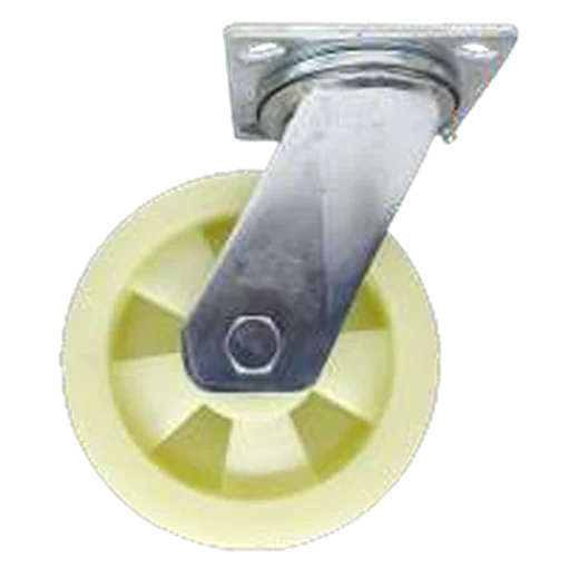 PP Caster, Steel Ball Caps, swivel
