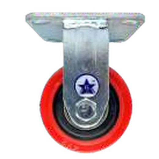 PU Caster, PP Core, fixed