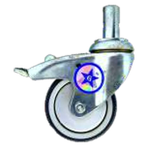 TPR Stem Caster, brake